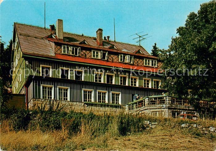 Spindleruv Mlyn Spindlermuehle Davidova bouda Bergbaude Riesengebirge – Καρτ ποστάλ