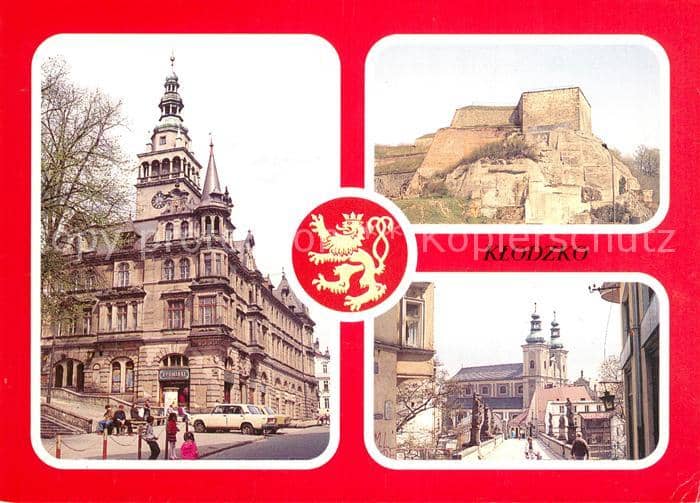 Klodzko Glatz Poland Ratusz klasztor Franciszkanow twierdza – بطاقة مصوّرة