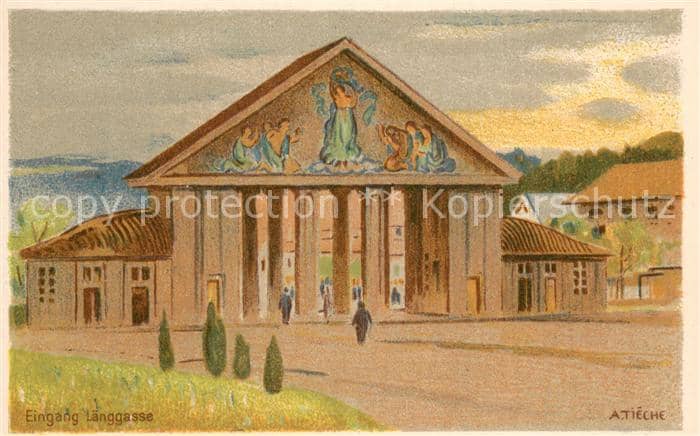 Landesausstellung Bern 1914 A.Tieche – Ansichtskarte