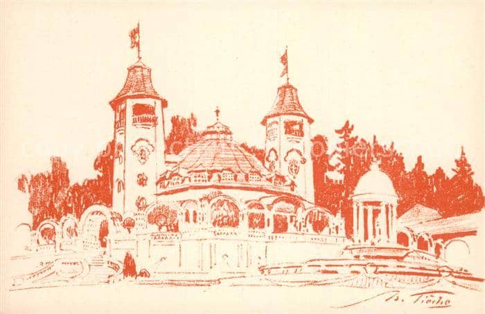 Landesausstellung Bern 1914 A.Tieche – Ansichtskarte