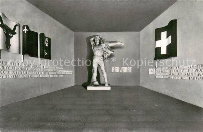 Landesausstellung Zuerich 1939 Hastik von H. Brandenberger – Ansichtskarte