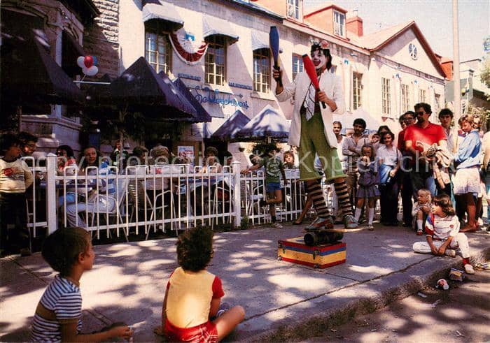 Clown Festival dete Quebec – Ansichtskarte