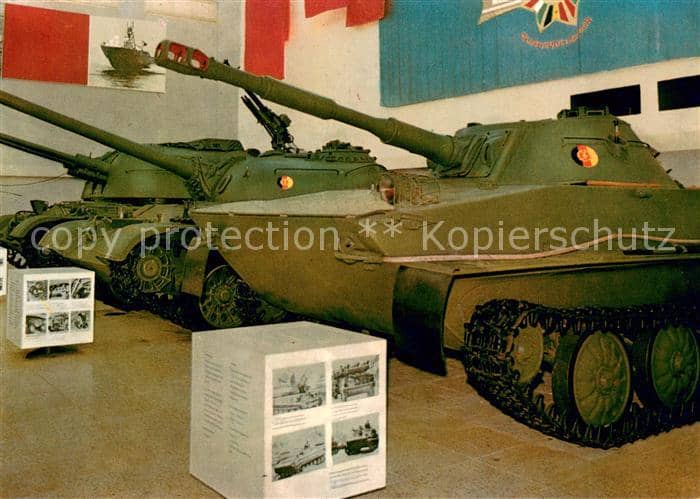 Militaria Panzer Armeemuseum DDR – Képeslap