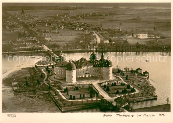 Foto Hahn Nr. 10074 Schloess Marinburg bei Dresden – Ansichtskarte