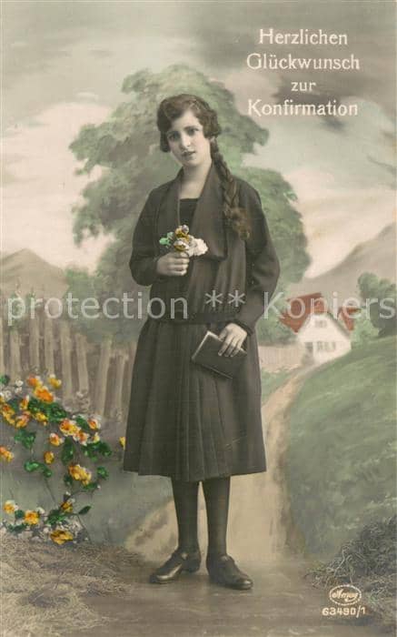 Foto Amag Nr. Nr.63490/1 Glueckwunsch – Ansichtskarte