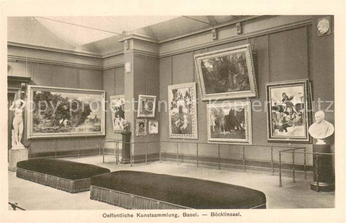 Boecklin Arnold Boecklin Kunstsammlung Basel – Ansichtskarte