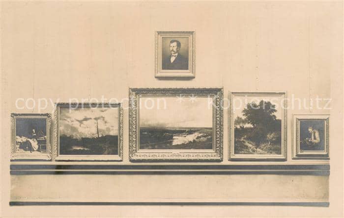 Boecklin Arnold Boecklin Bassel Kunsthalle – Ansichtskarte