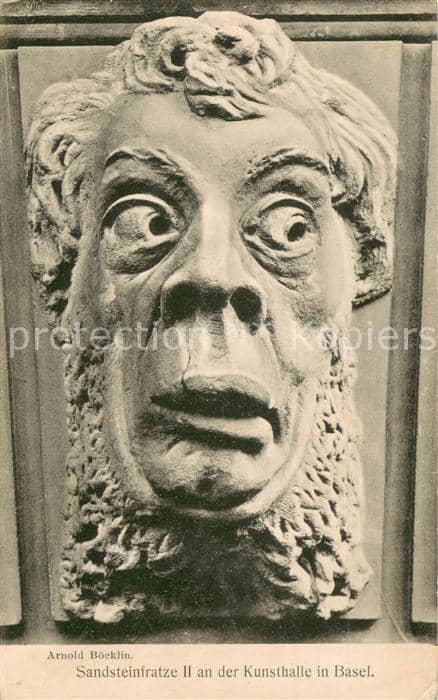 Kunst Arnold boecklin – Ansichtskarte