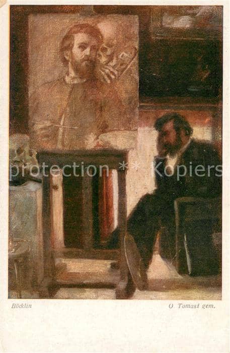 Boecklin Arnold Boecklin O. Tomast gem. – Ansichtskarte