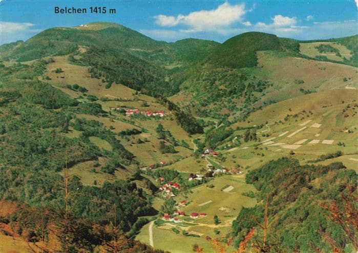 Multen Belchenblick mit Aitertal – Ansichtskarte Multen