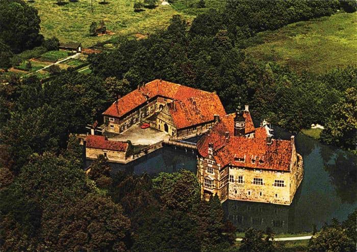 Luedinghausen Wasserburg Vischering Deutschlands aelteste Wasserburg – Ansichtskarte Lüdinghausen