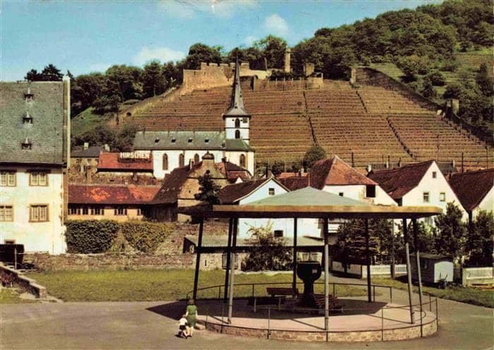 Klingenberg  Main Bayern Fest Pavillon – Ansichtskarte Klingenberg a.Main
