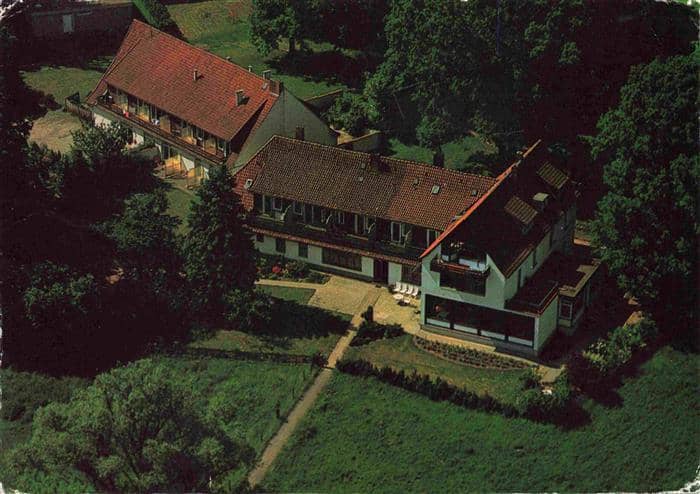 Fallingbostel Bad Kneipp Kurheim Unter den Eichen Fliegeraufnahme – Ansichtskarte Bad Fallingbostel