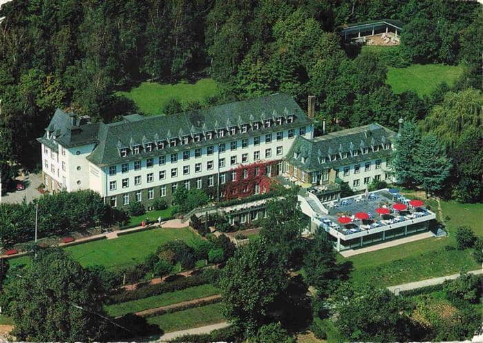 Bad Muenstereifel Stadt Kneipp Kurhaus Fliegeraufnahme – Ansichtskarte Bad Münstereifel