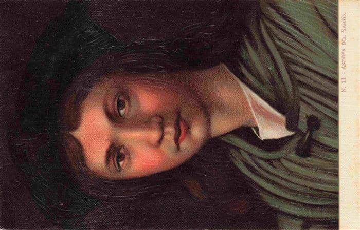 Kuenstlerkarte Andrea Del Sarto – Ansichtskarte