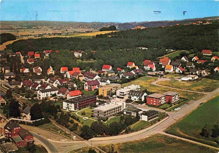 Bad Eilsen Fliegeraufnahme – Ansichtskarte Bad Eilsen