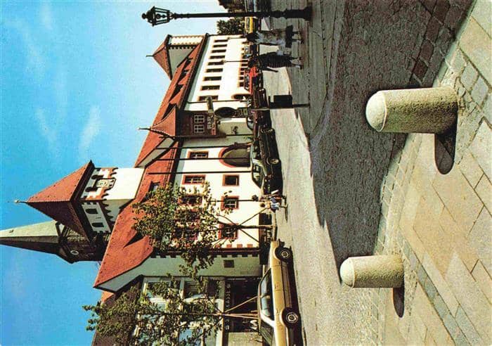 Marktredwitz Ortspartie – Ansichtskarte Marktredwitz