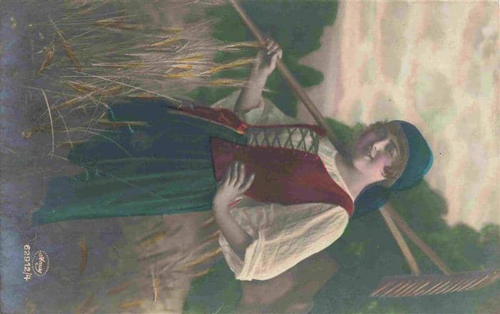 Foto Amag Nr. 62912/4 Landwirtschaftlerin Frau Baueri – Ansichtskarte