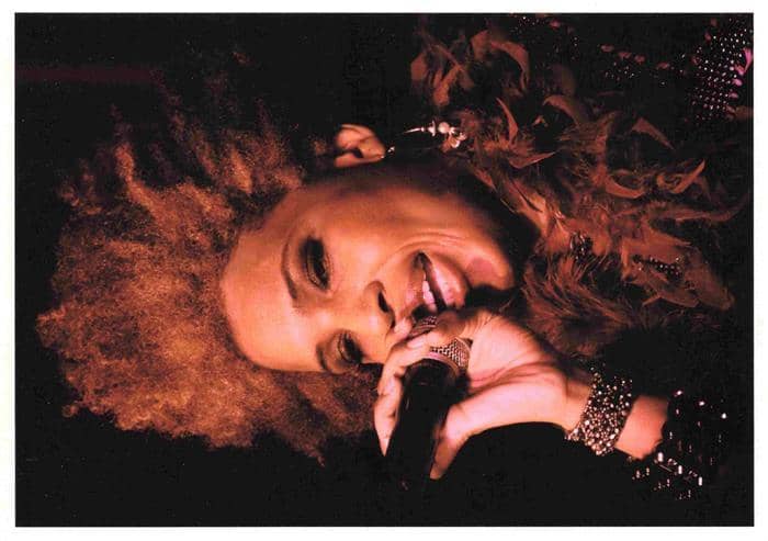 Musikanten Macy Grey Zuerich – Ansichtskarte