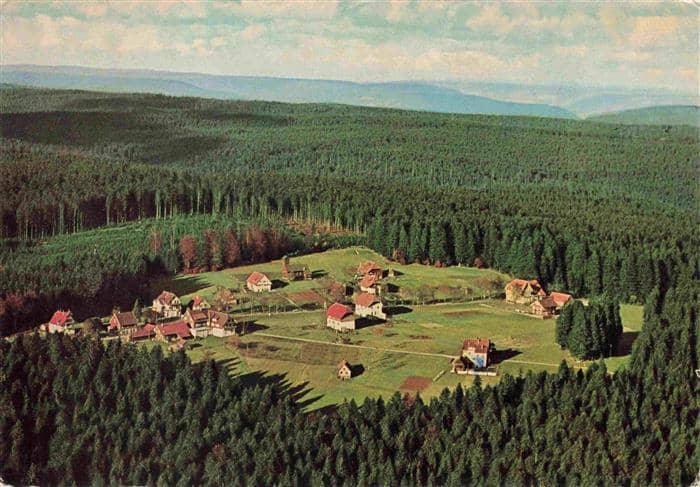 Zwieselberg Freudenstadt Fliegeraufnahme – Ansichtskarte Freudenstadt