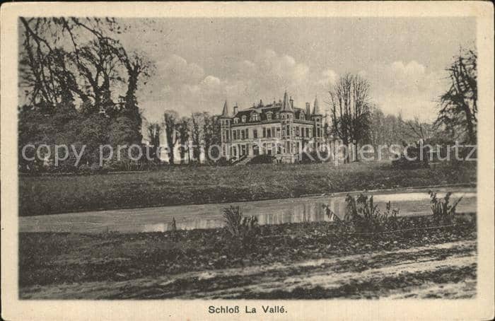 Motive Schloss La Valle – Ansichtskarte