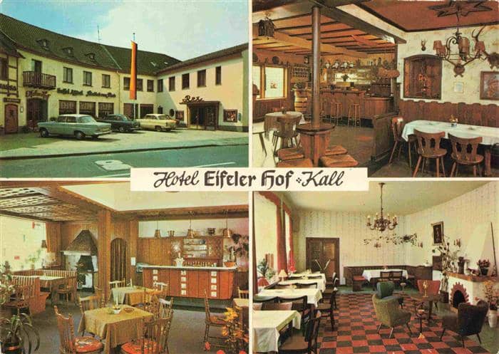 Kall Hotel Eifeler Hof Restaurant – Ansichtskarte Kall