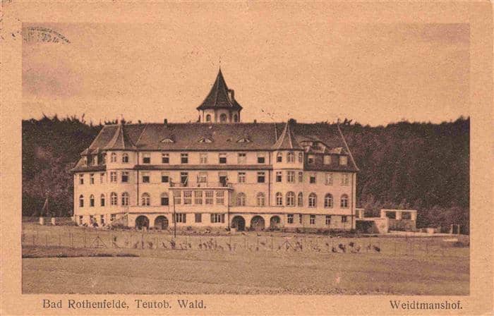 Bad Rothenfelde Weidtmannshof Teutoburger Wald – Ansichtskarte Bad Rothenfelde