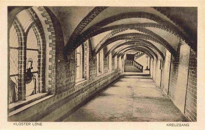 LueNEBURG  CITY Kloster Luene Kreuzgang – Ansichtskarte Lüneburg