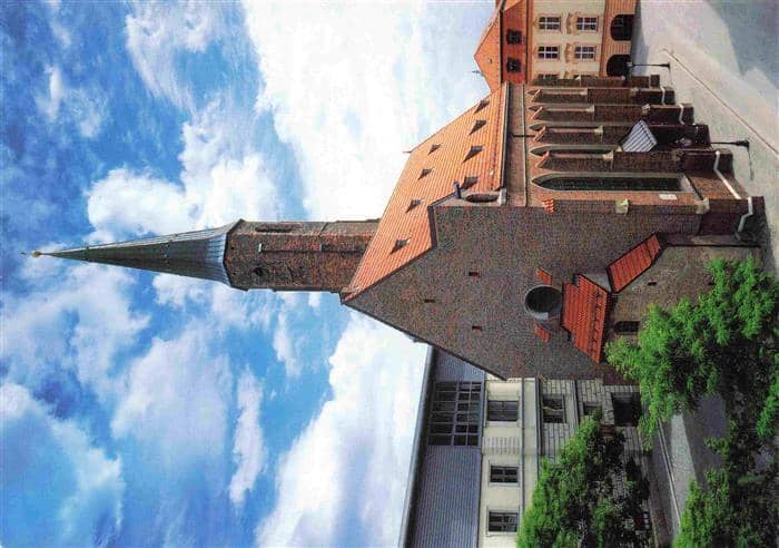 Muenchen Bayern Salvatorkirche – Ansichtskarte München