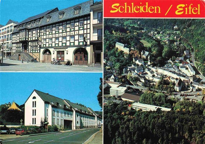 Schleiden Eifel Fachzentrum der KPMG Fliegeraufnahme – Ansichtskarte Schleiden