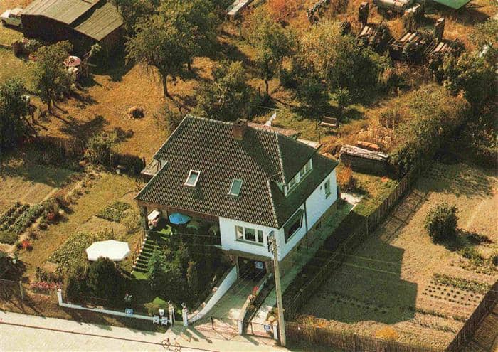 Roetha LEIPZIG Sachsen Gasthaus Koch Fliegeraufnahme – Ansichtskarte Leipzig