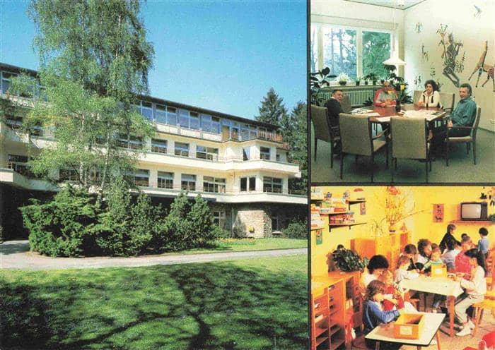 BAD LIPPSPRINGE Klinik Cecilienstift – Ansichtskarte Bad Lippspringe