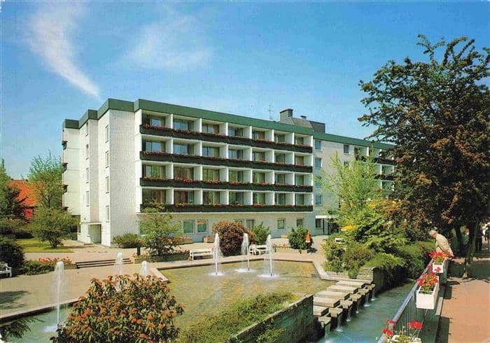 Bad Sassendorf Rosenau-Sanatorium – Ansichtskarte Bad Sassendorf