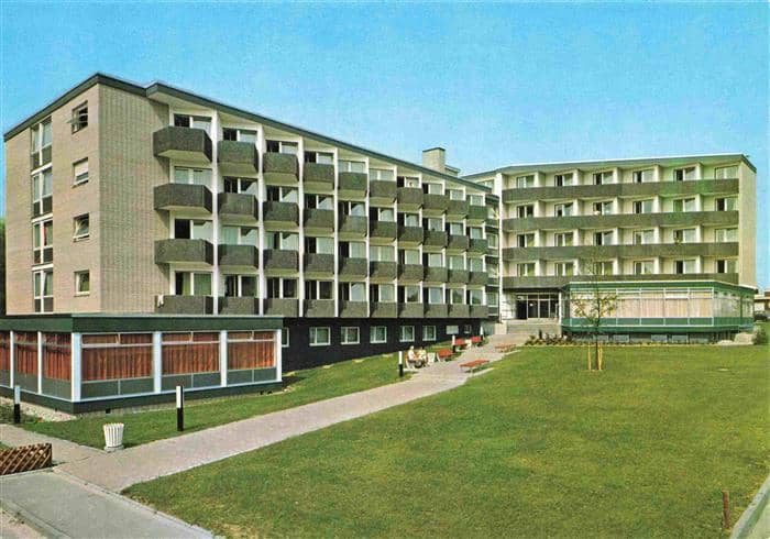 Bad Sassendorf Parksanatorium – Ansichtskarte Bad Sassendorf