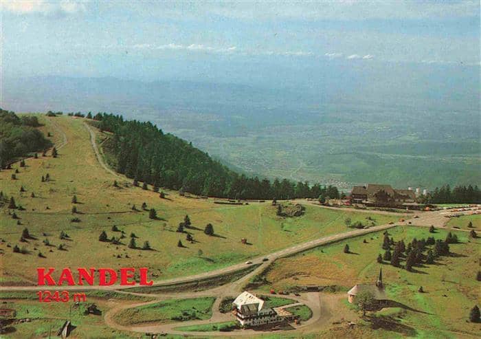 Kandel Breisgau Waldkirch BW Berghotel Kandel Schwarzwald – Ansichtskarte Waldkirch