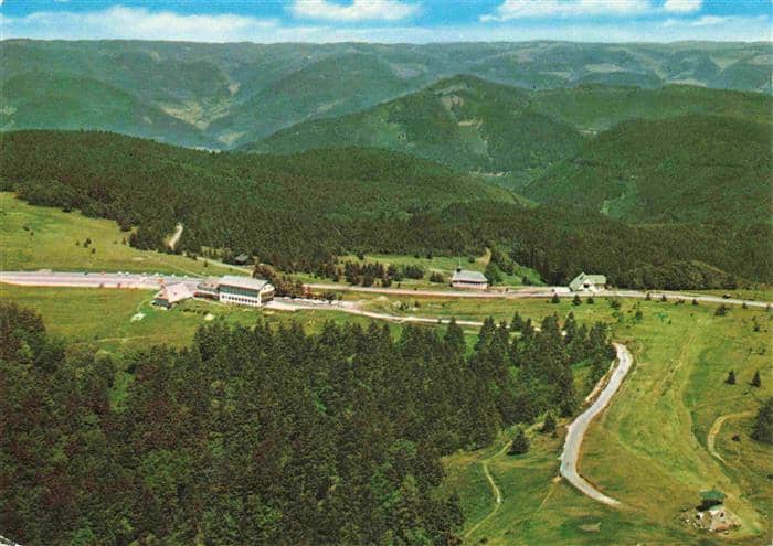 Kandel Breisgau Waldkirch BW mit Pyramide Berghotel Kapelle Kandelhof – Ansichtskarte Waldkirch