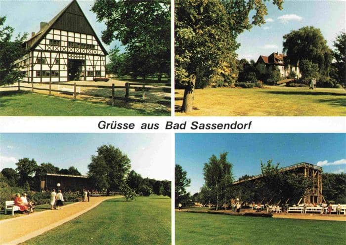 Bad Sassendorf Moor- und Soleheilbad Saline – Ansichtskarte Bad Sassendorf