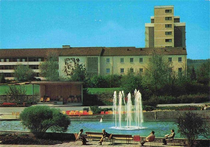 Bad Schussenried Park-Sanatorium Kurpark – Ansichtskarte Bad Schussenried