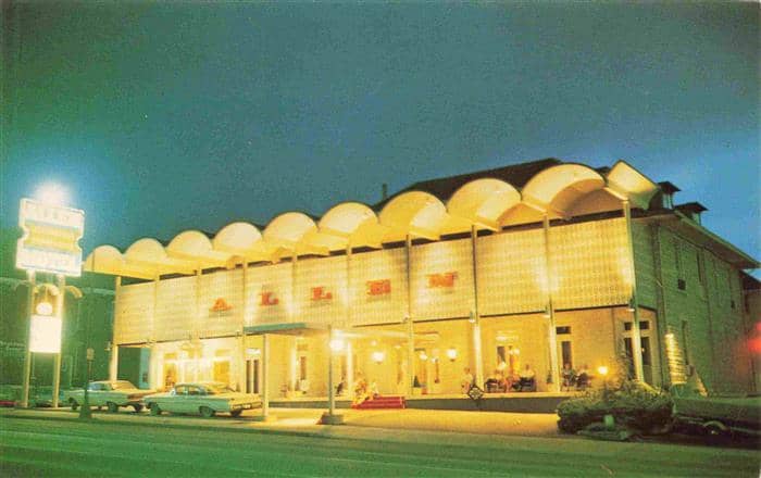 Nashville Tennessee Allen Hotel Motel – Ansichtskarte Nashville
