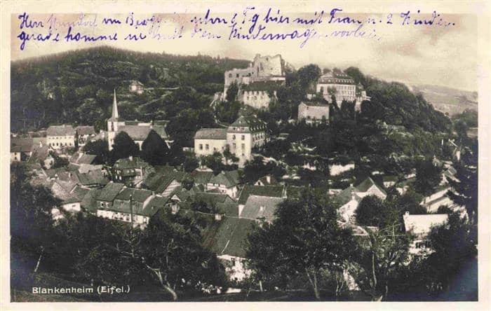 Blankenheim Eifel Panorama – Ansichtskarte Blankenheim