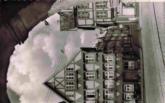 WOLFENBueTTEL Blick auf den kleinen Zimmerhof – Ansichtskarte Wolfenbüttel