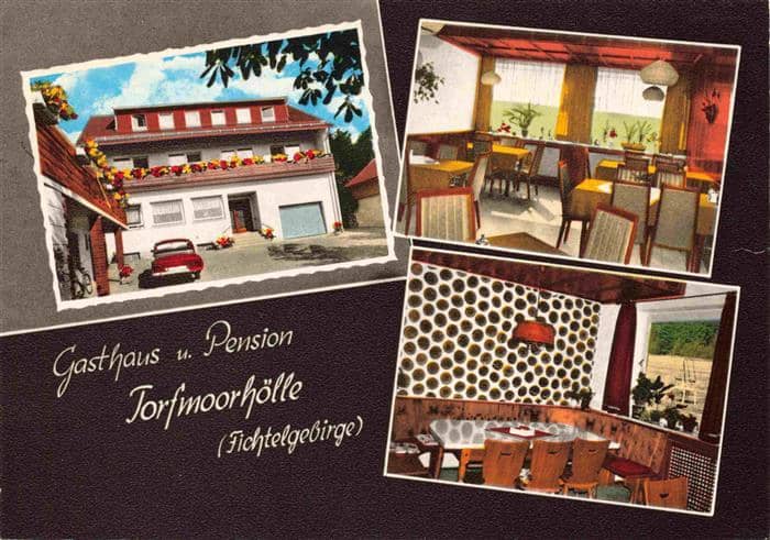 Torfmoorhoelle Weissenstadt Gasthaus Pension Torfmoorhoelle Gastraeume – Ansichtskarte Weissenstadt