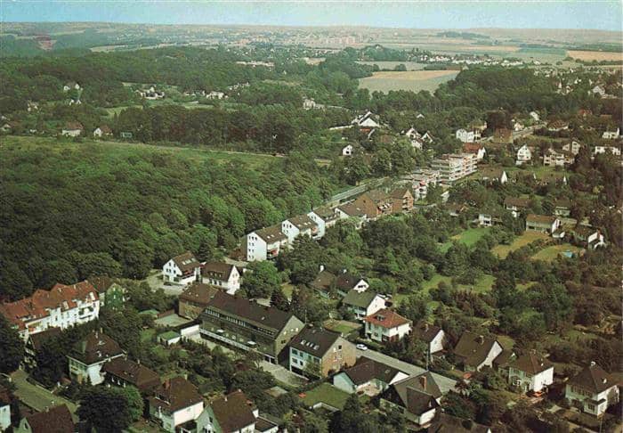 Hoesel im Walde Ratingen NRW Fliegeraufnahme – Ansichtskarte Ratingen