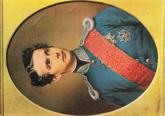 Muenchen Bayern Koenig Ludwig II von Bayern Portrait – Ansichtskarte München