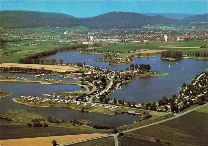 Rinteln Weser Erholungsgebiet Doktorsee – Ansichtskarte Rinteln