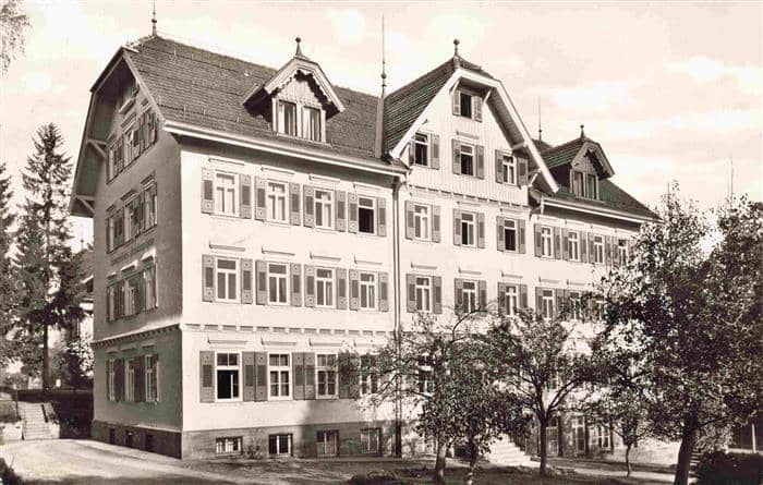 FREUDENSTADT BW Evangelisches Erholungsheim Hoehenluftkurort im Schwarzwald – Ansichtskarte Freudenstadt