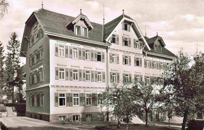 FREUDENSTADT BW Evangelisches Erholungsheim Hoehenluftkurort im Schwarzwald – Ansichtskarte Freudenstadt