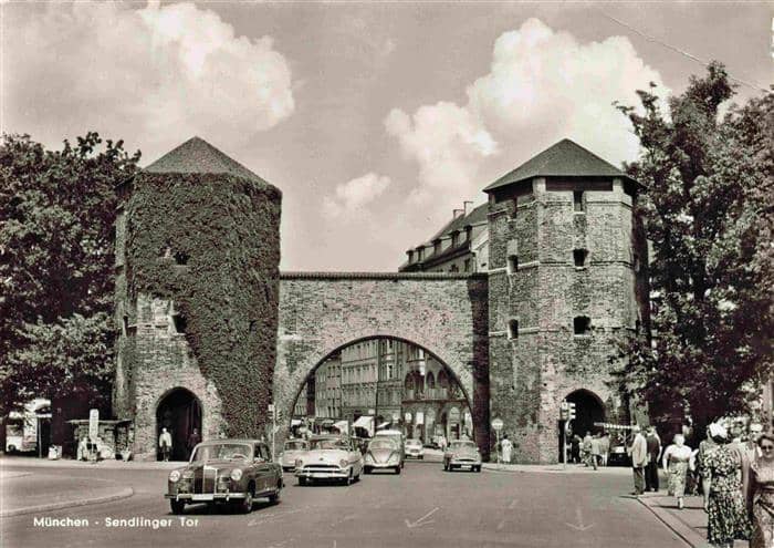 Muenchen Bayern Sendlinger Tor – Ansichtskarte München