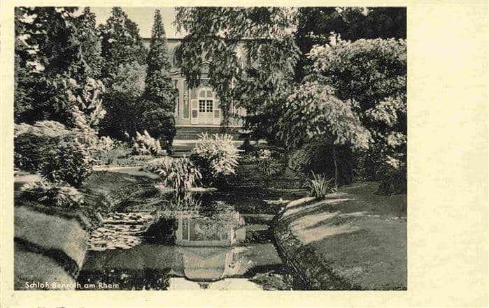 Benrath Duesseldorf NRW Schloss Benrath am Rhein – Ansichtskarte Düsseldorf