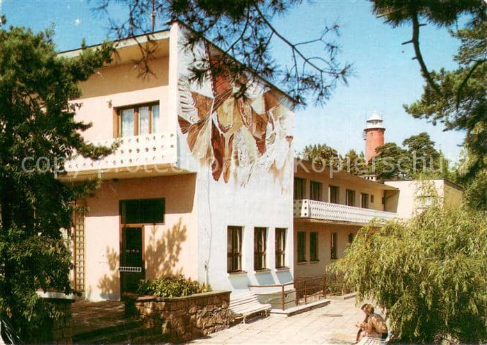 Krynica Morska Ostseebad PL Ferienhaus Hotel Bursztyn – بطاقة مصوّرة